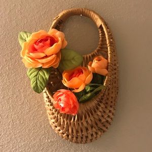 Rattan Hanging Planter Basket
